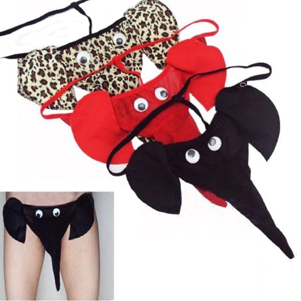 NEW Men's Thong Underwear Sexy T-Back Panties HOT!